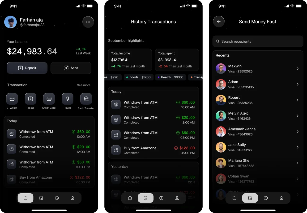 Wallet app — Mobile app